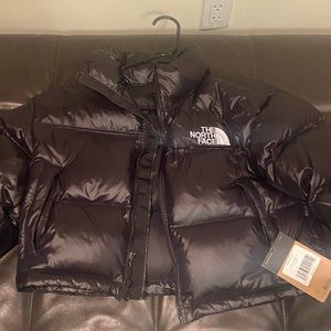 The North Face Cropped Nuptse Puffer